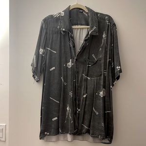 Made In Paradise XL STR***ER and BL*W Button Down